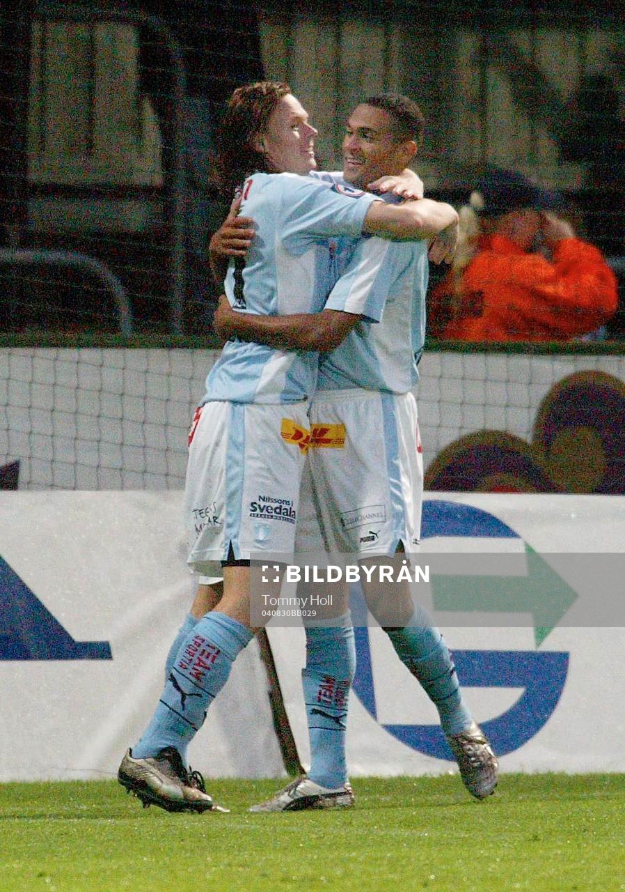 Andreas Yngvesson och Afonso Alves, Malmö (Jubel)