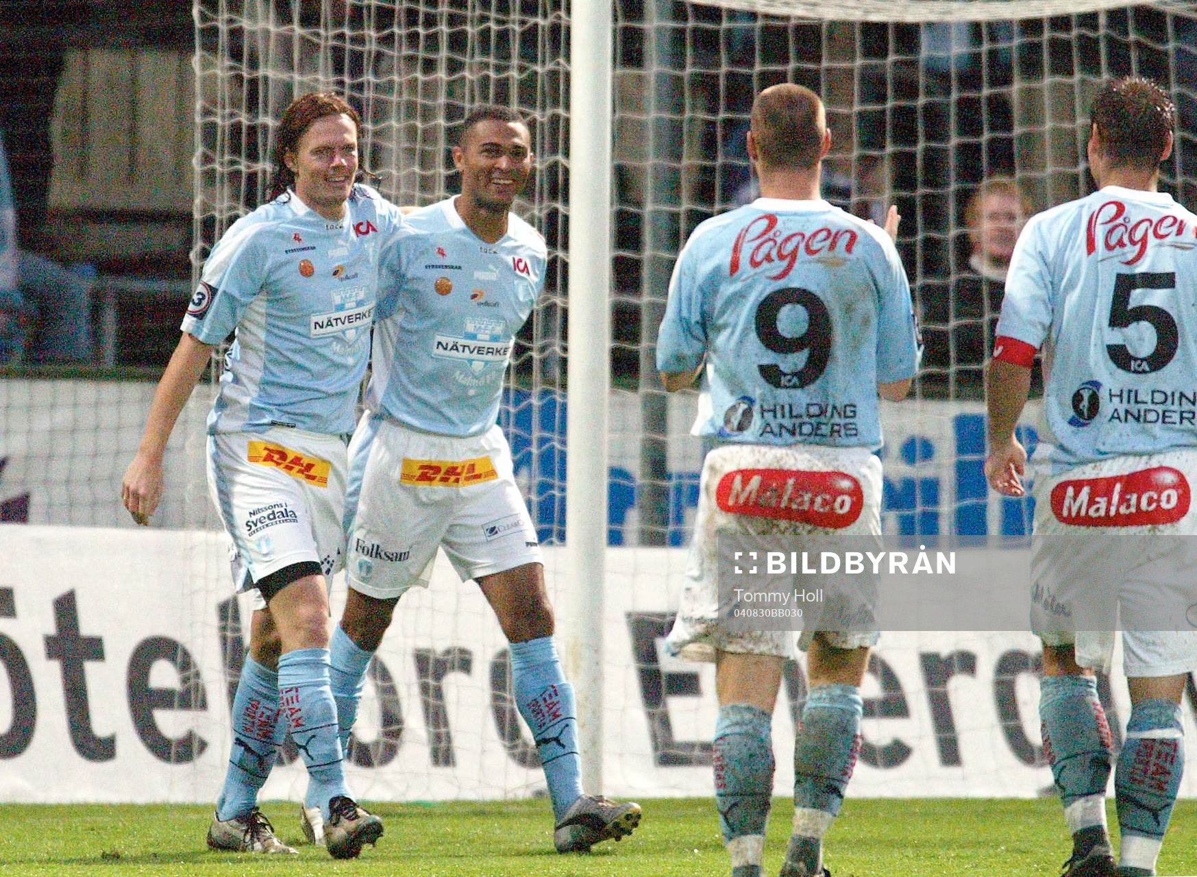 Andreas Yngvesson och Afonso Alves, Malmö (Jubel)