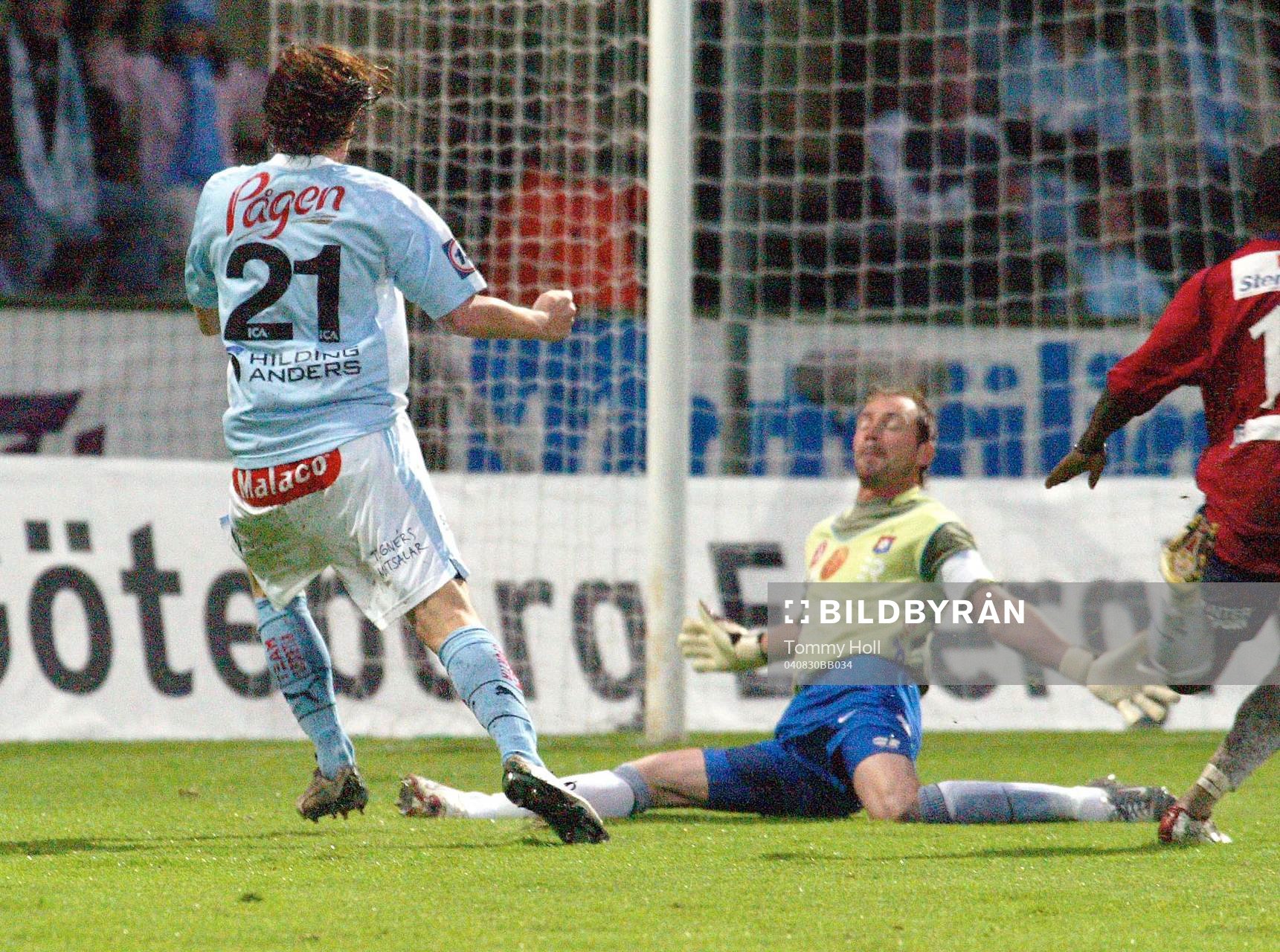Andreas Yngvesson, Malmö gör 0-2