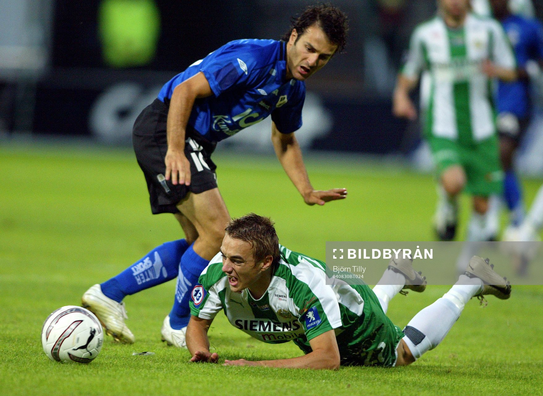 Sharbel Touma, Halmstad och Petter Andersson, Hammarby