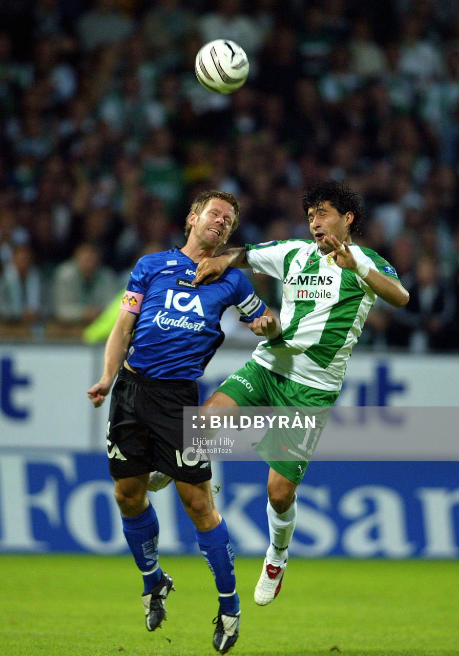 Tommy Jönsson, Halmstad och Pablo Pinones-Arce, Hammarby