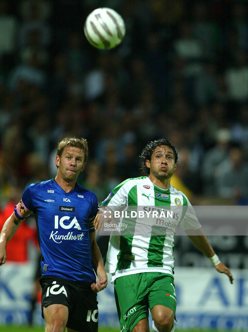 Tommy Jönsson, Halmstad och Pablo Pinones-Arce, Hammarby