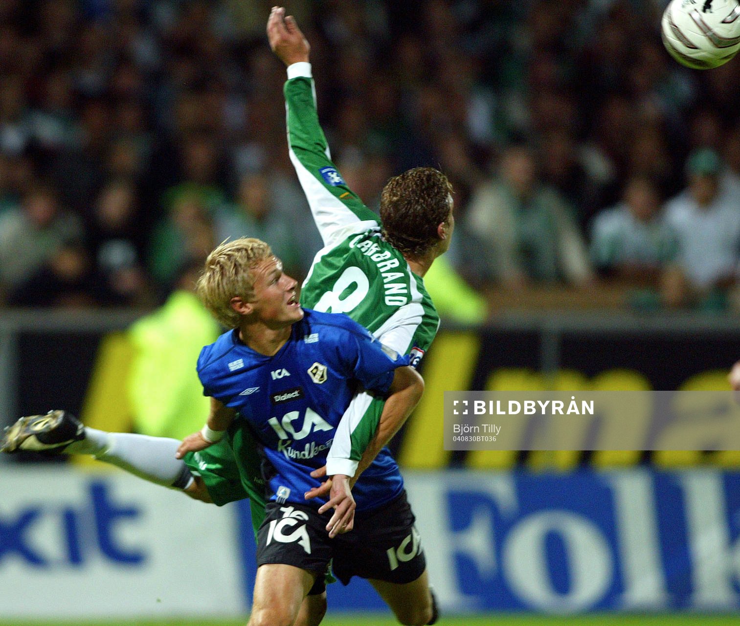 Magnus Andersson, Halmstad och Patrik Gerrbrand, Hammarby