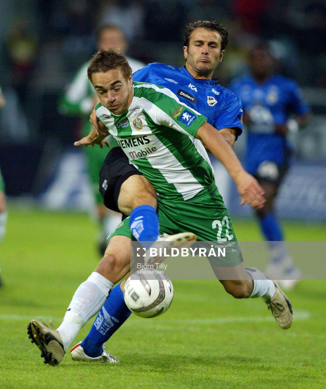 Petter Andersson, Hammarby och Sharbel Touma, Halmstad