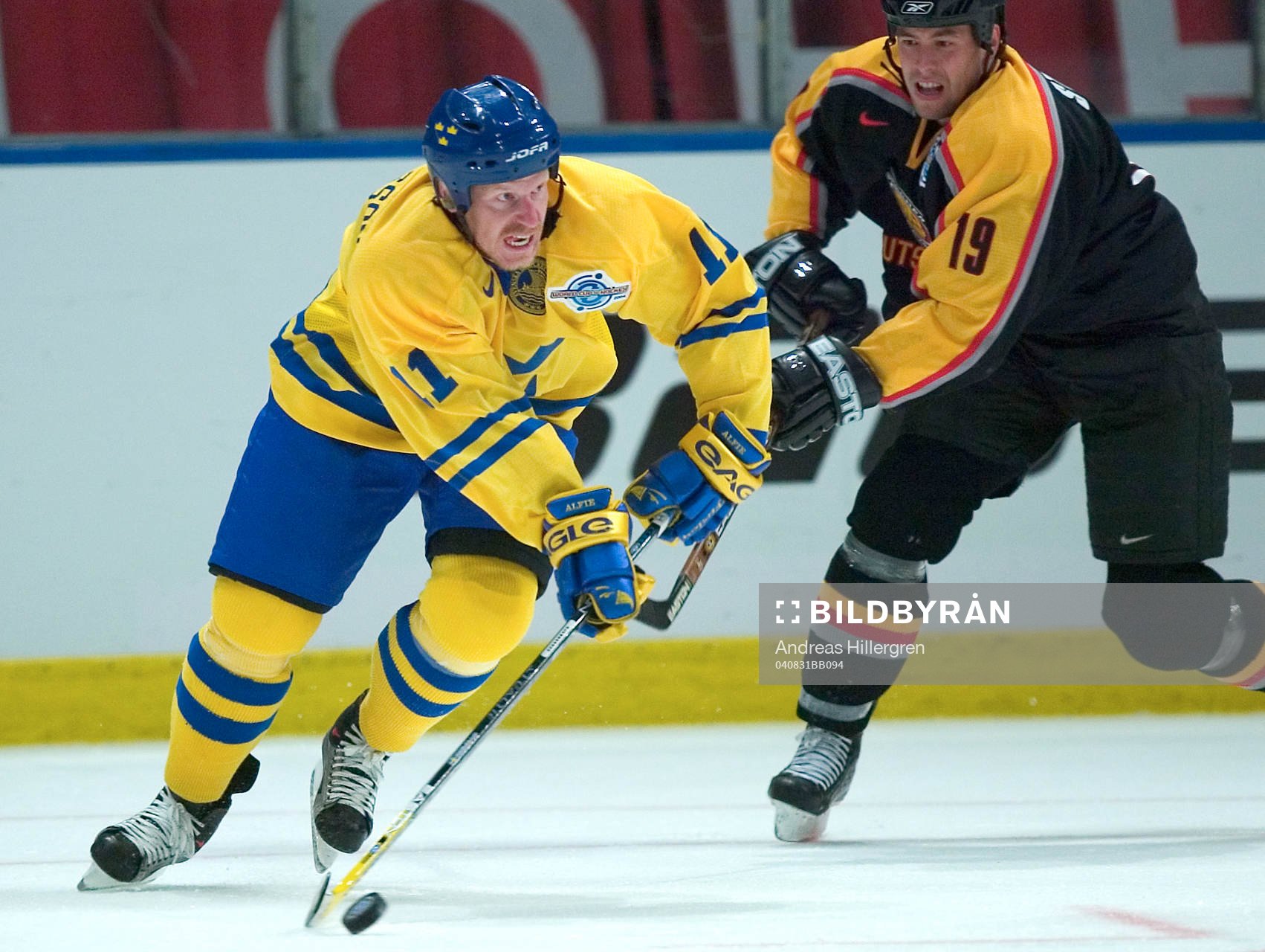 Daniel Alfredsson, Sverige och Marco Strum, Tyskland
