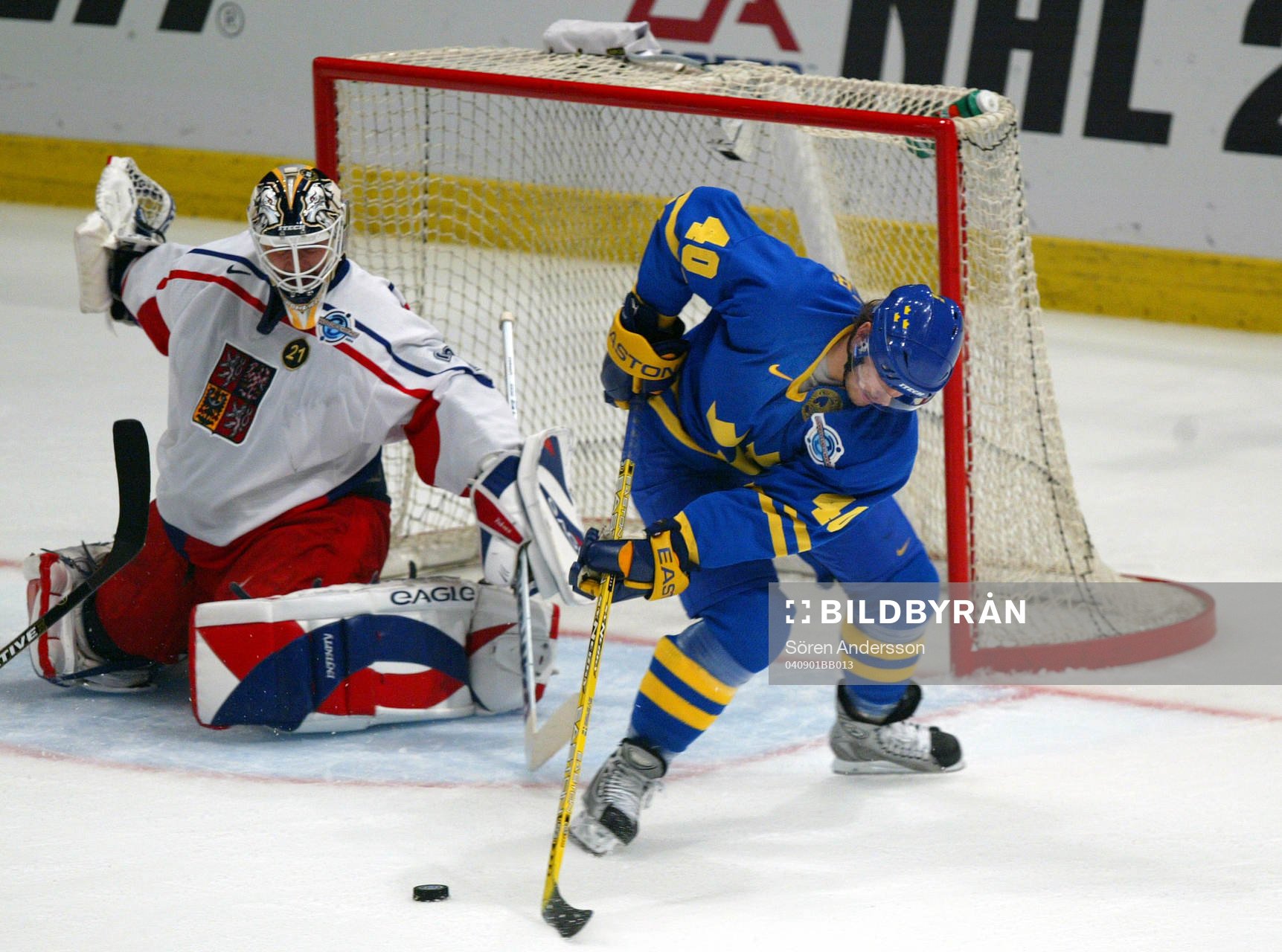 Henrik Zetterberg, Sverige och Tomas Vokoun, Tjeckien