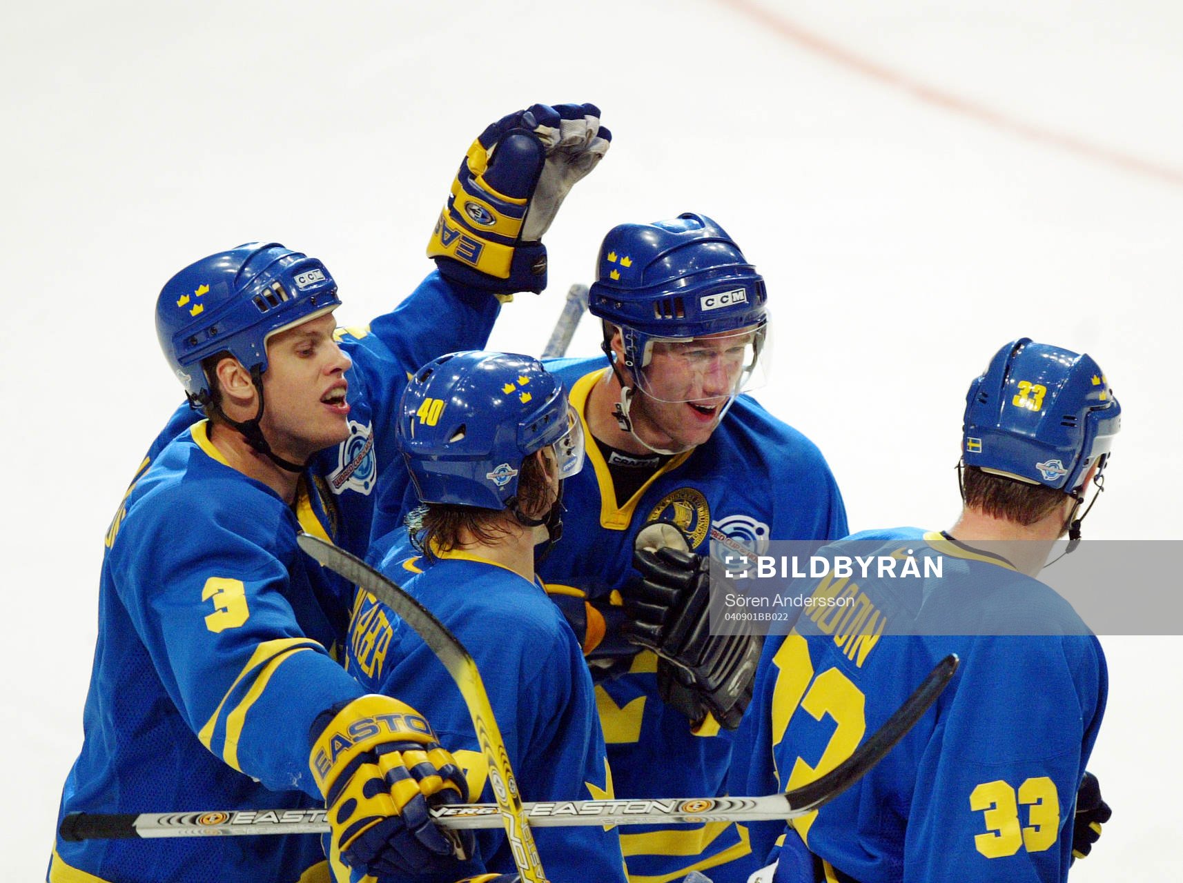Kim Johnsson, Henrik Zetterberg, Mattias Öhlund och