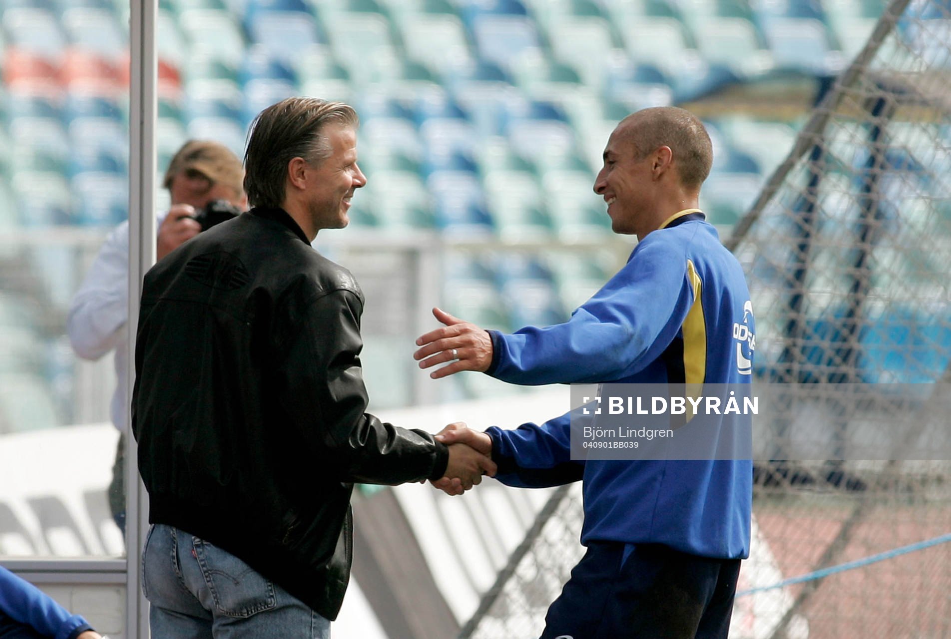 Roland Nilsson och Henrik Larsson