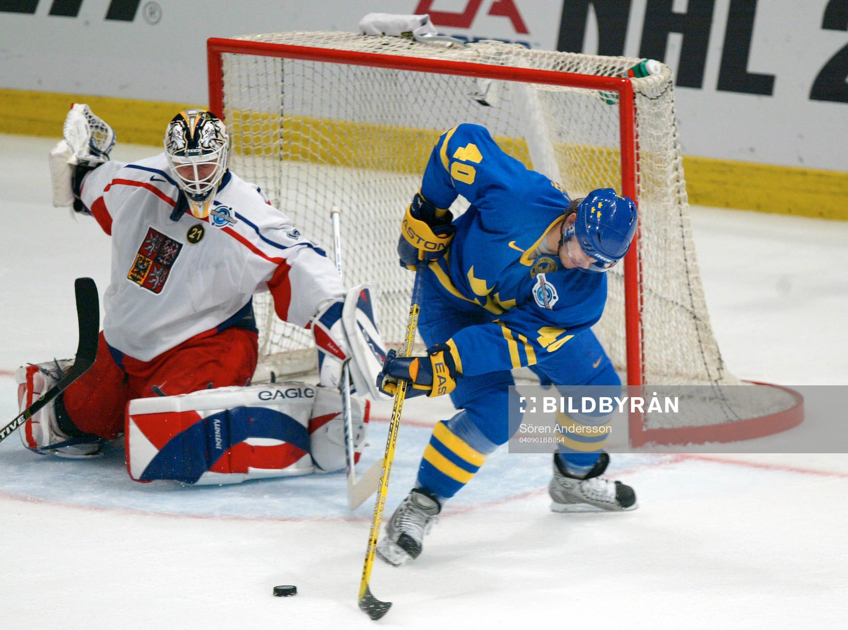 Henrik Zetterberg, Sverige och Tomas Vokoun, Tjeckien