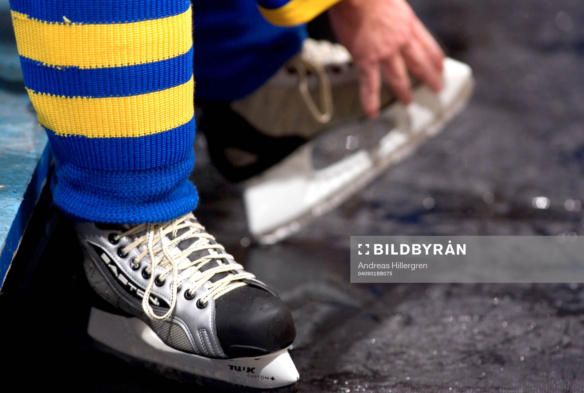 Peter Forsberg, Sverige, skridsko, genre bild