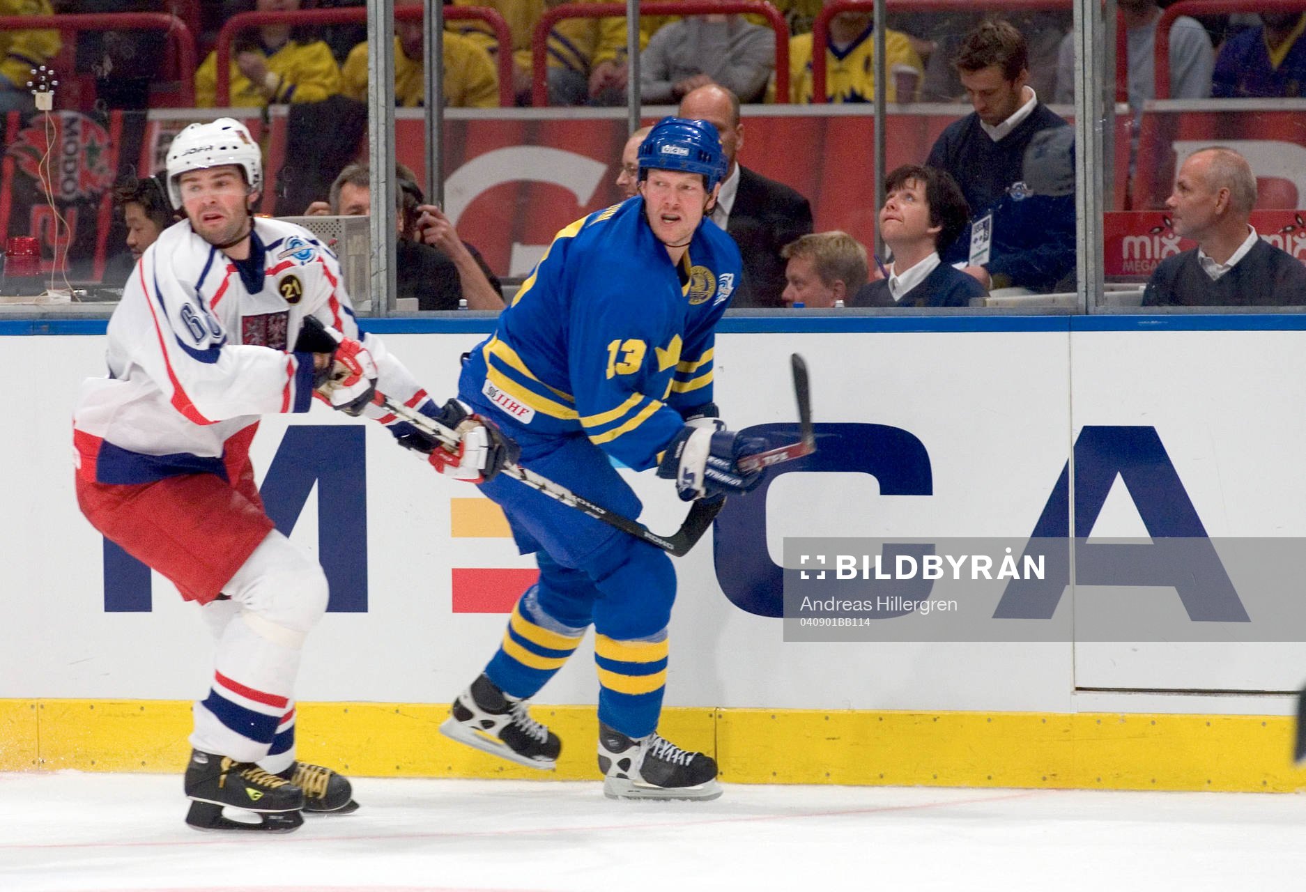 Ishockey, World cup, Sverige - Tjeckien