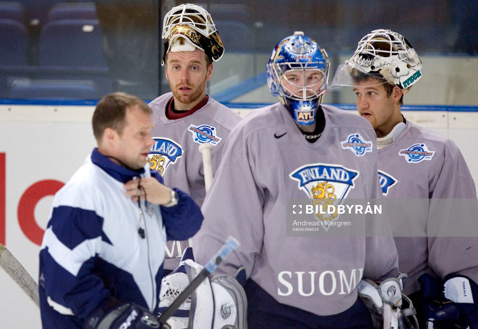 Miikka Kiprusoff, Kari Lehtonen, Vesa Toskala