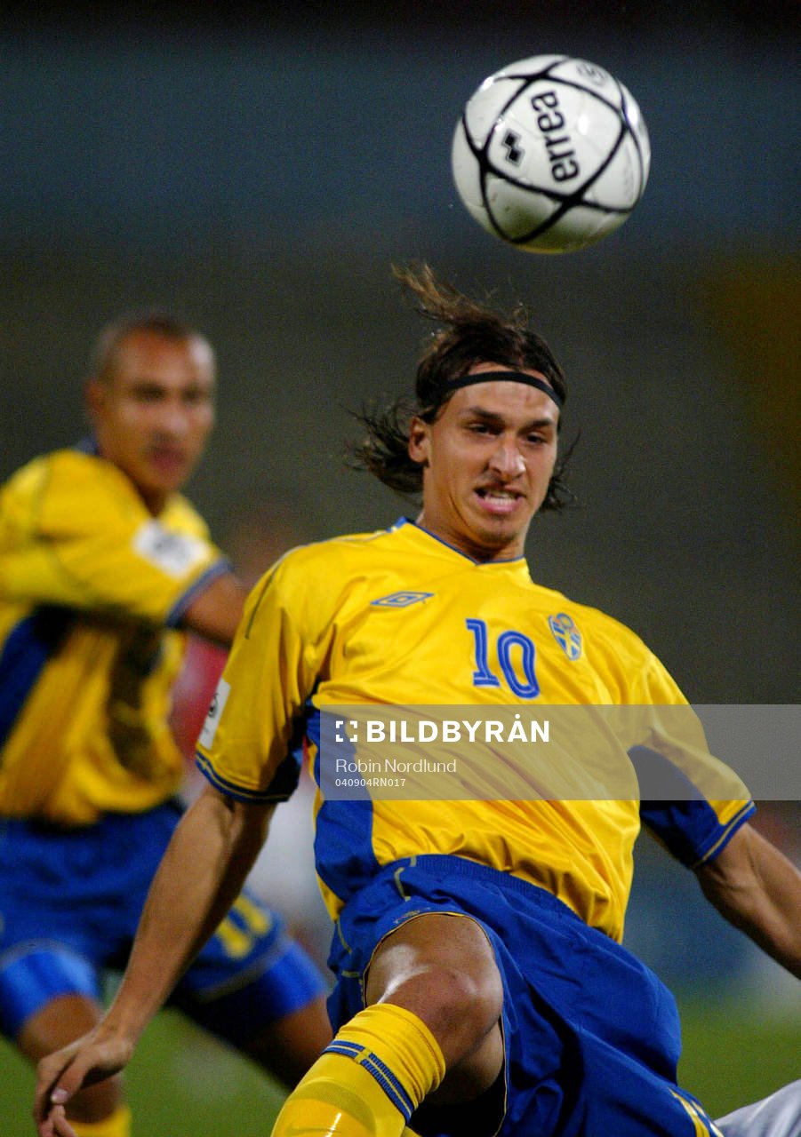 Zlatan Ibrahimovic, Sverige - hattrick på 14 minuter!!!