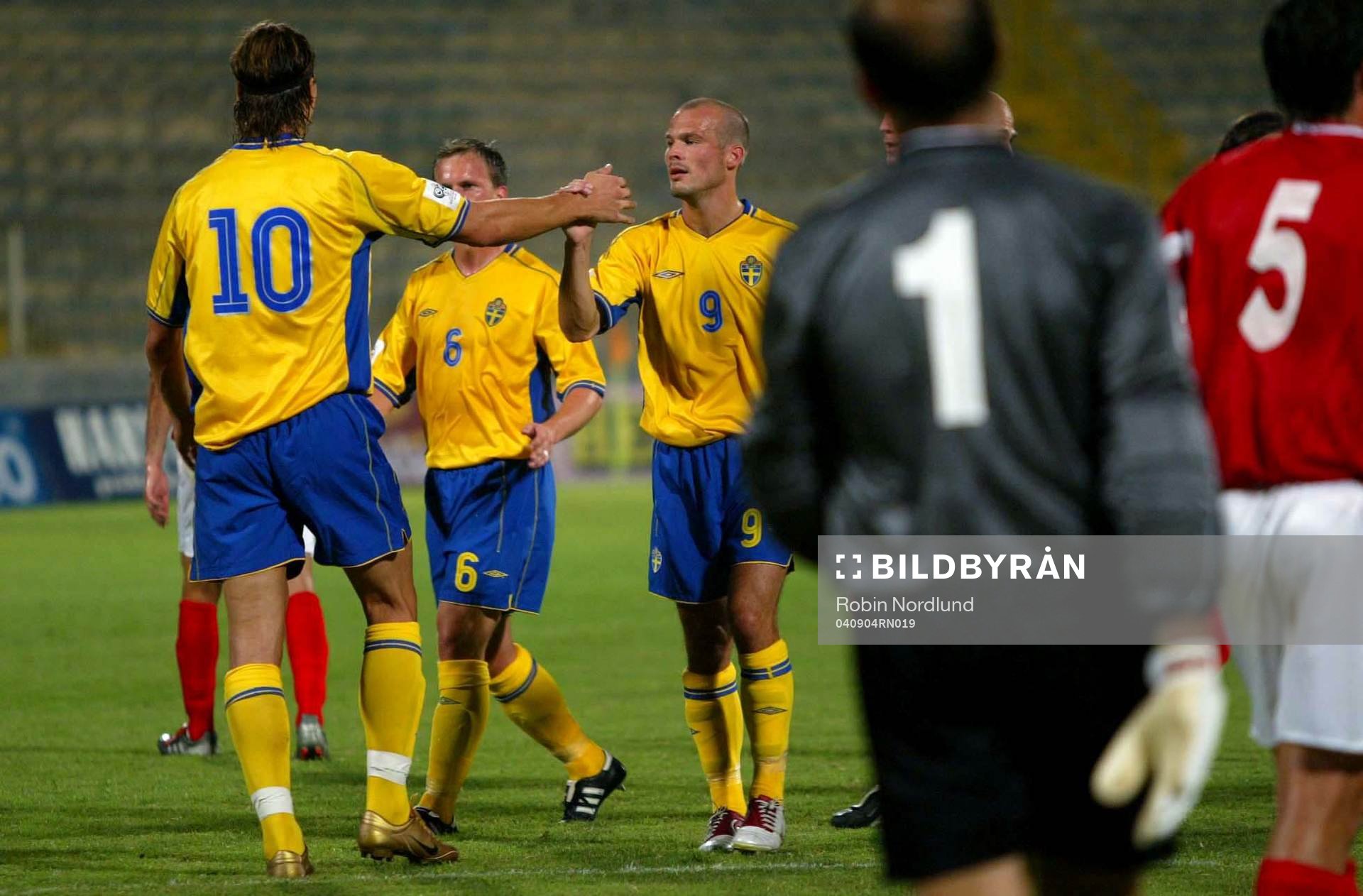Svenskt jubel, Zlatan Ibrahimovic och Fredrik Ljungberg