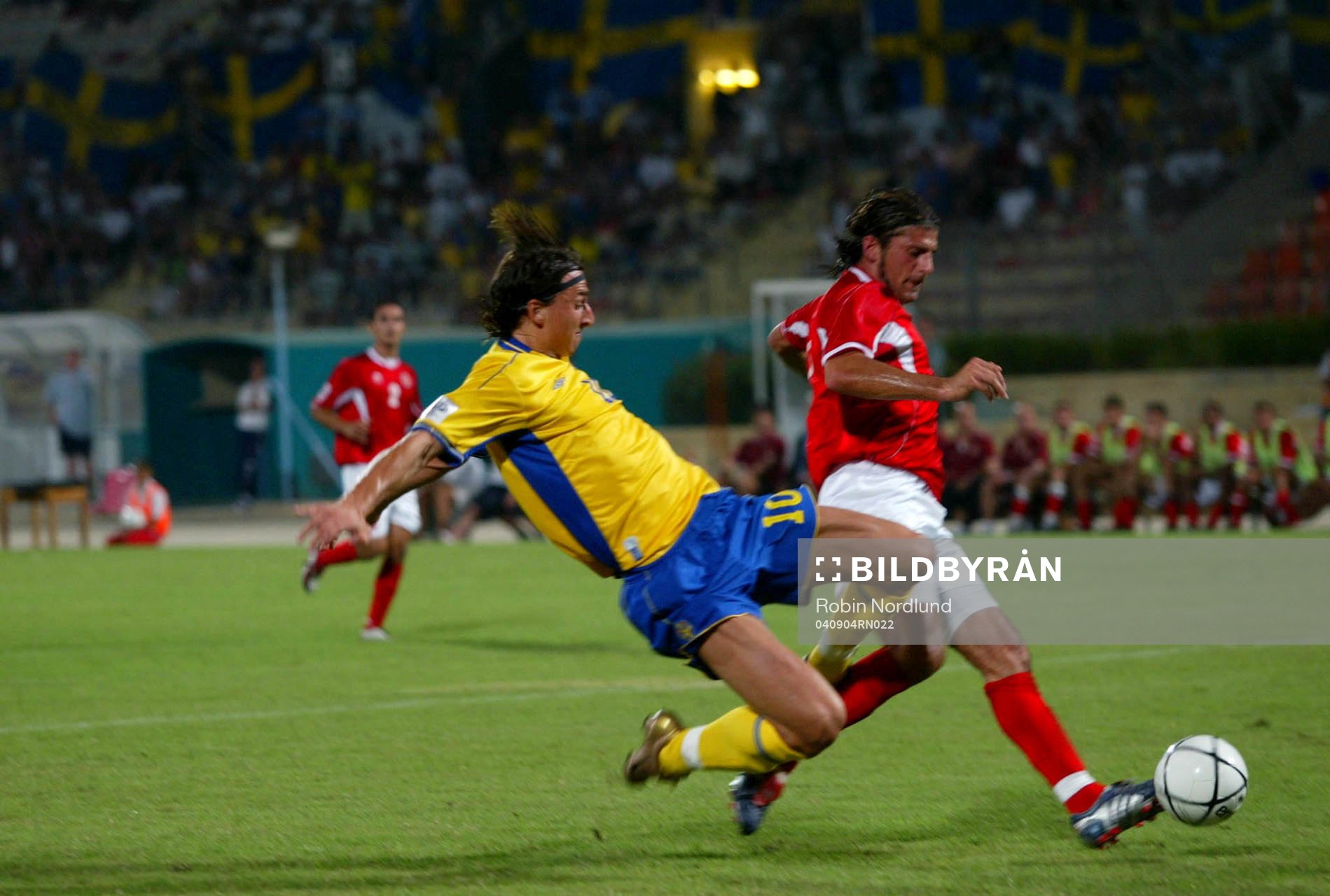 Zlatan Ibrahimovic, Sverige, hattrick på 14 minuter!!!