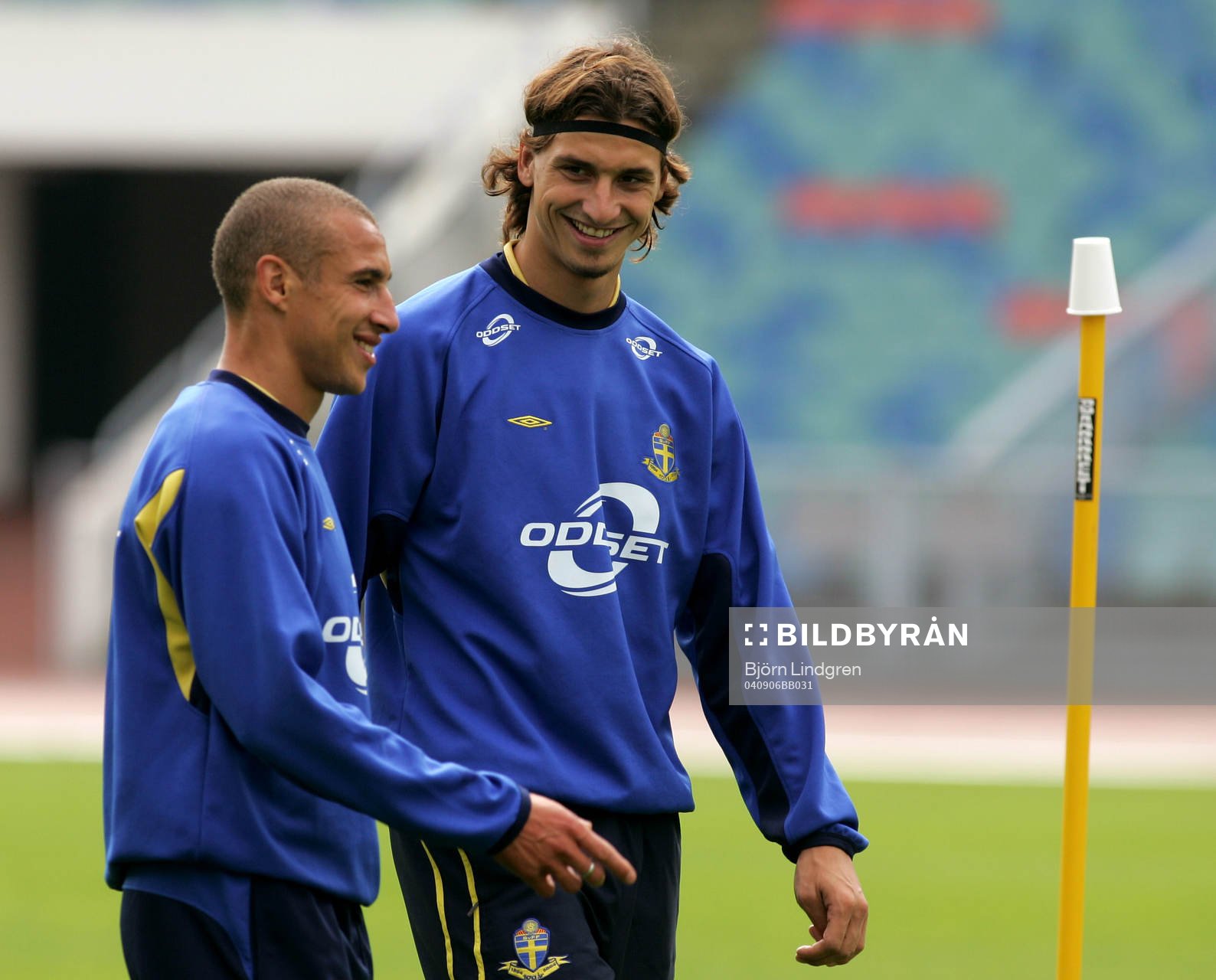 Henrik Larsson och Zlatan Ibrahimovic