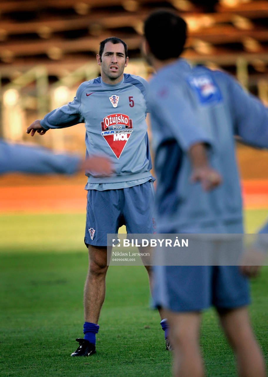 Zlatans blivande lagkamrat i Juventus Igor Tudor