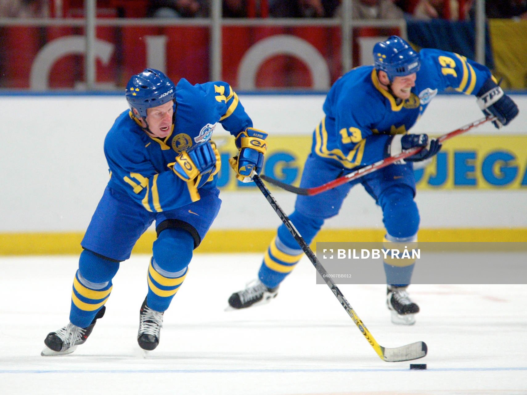 Daniel Alfredsson och Mats Sundin, Sverige