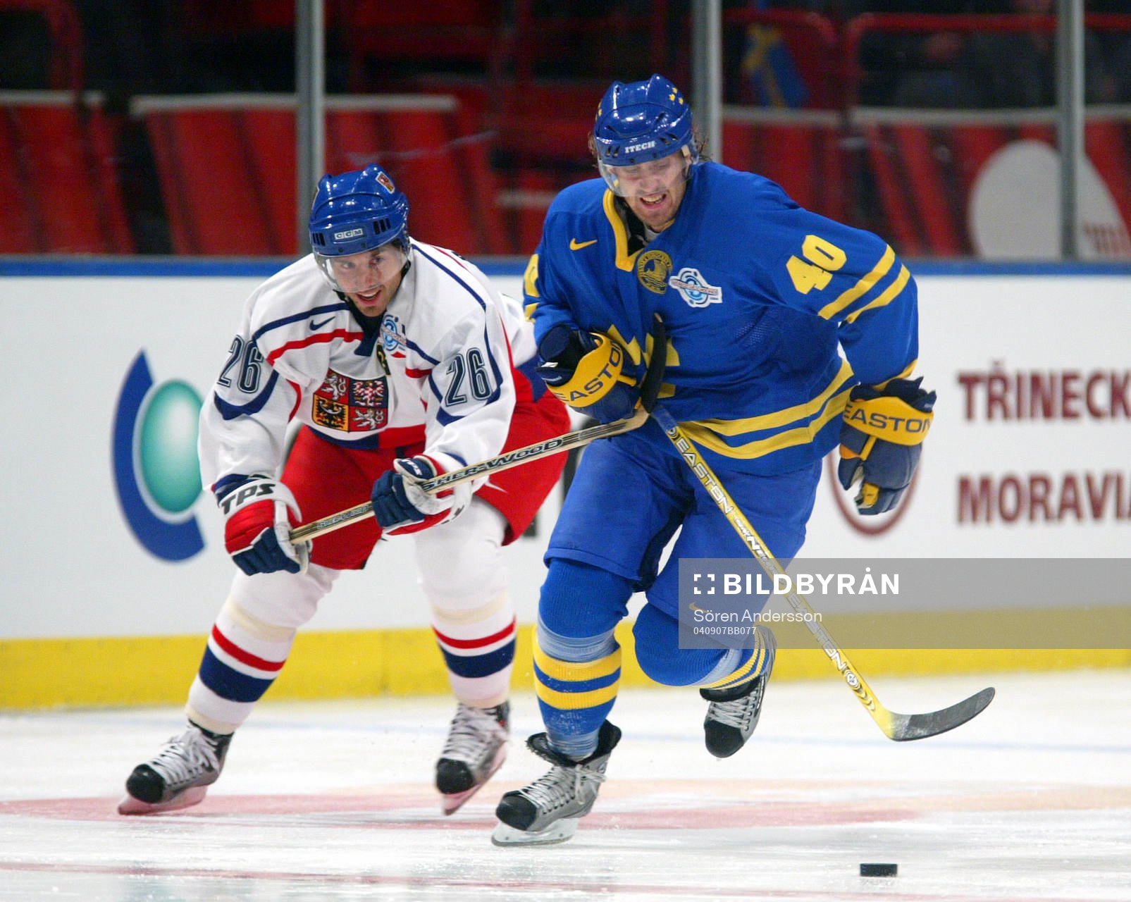 Henrik Zetterberg, Sverige och Martin Rucinsky, Tjeckien