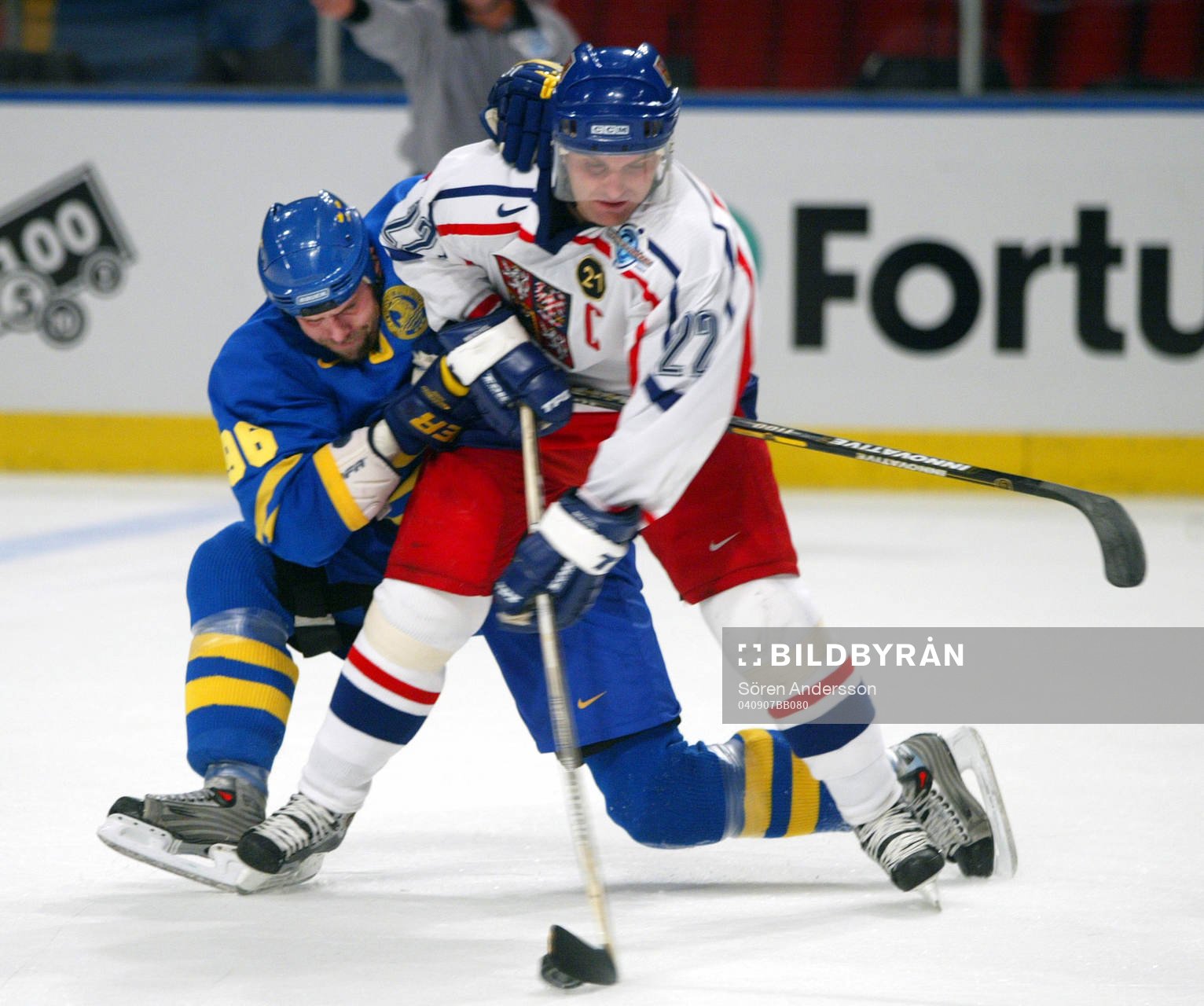 Tomas Holmström, Sverige och Robert Reichel, Tjeckien