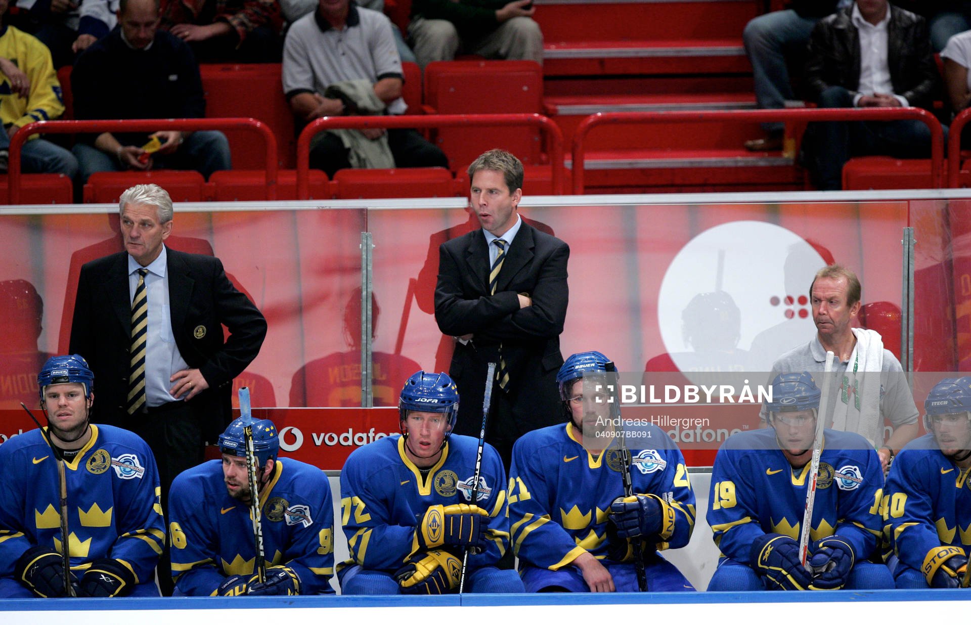 Henrik Zetterberg, Markus Näslund, Peter Forsberg, Jörgen