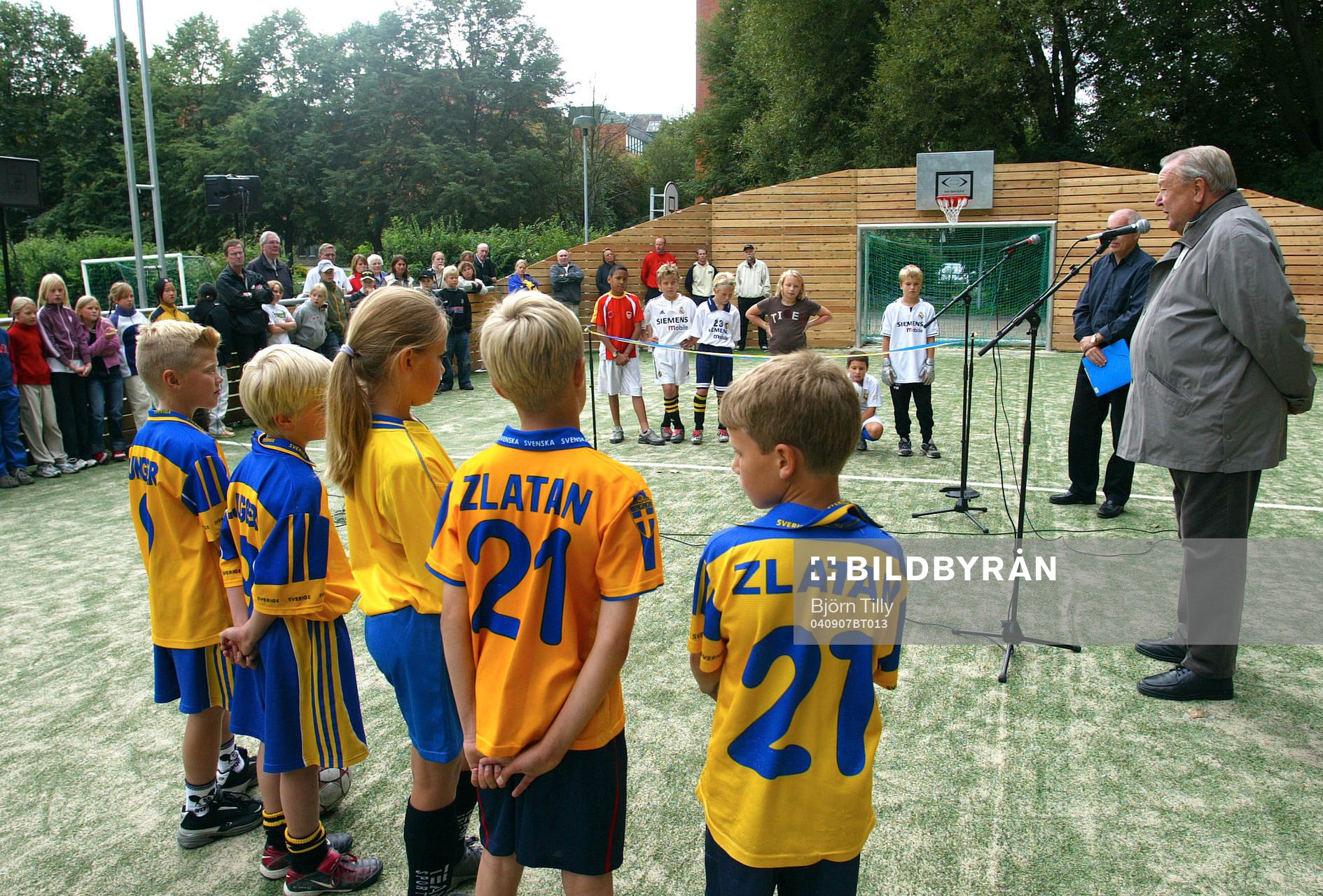 Fotboll, Invigning av Spontanfotbollsplan Kulan (Minipitch,
