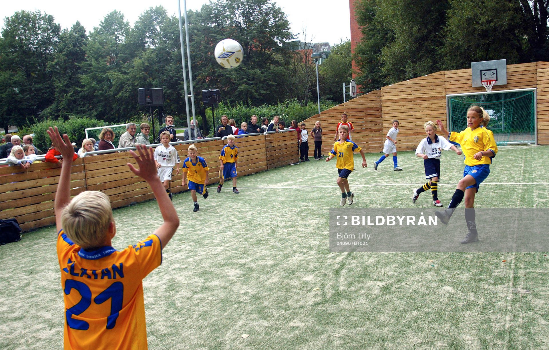Fotboll, Invigning av Spontanfotbollsplan Kulan (Minipitch,