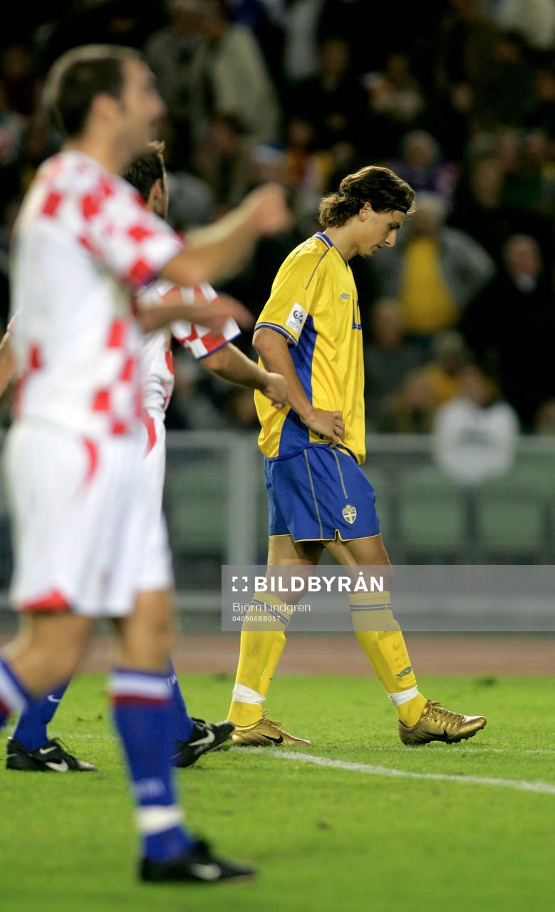 Zlatan Ibrahimovic, Sverige deppar
