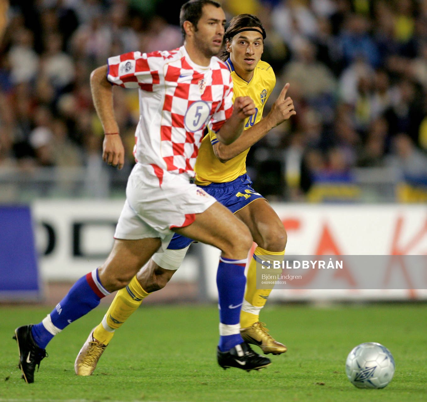 Zlatan Ibrahimovic, Sverige och Igor Tudor, Kroatien