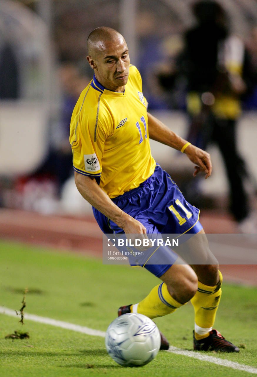 Fotboll, VM-kval, Henrik Larsson, Sverige