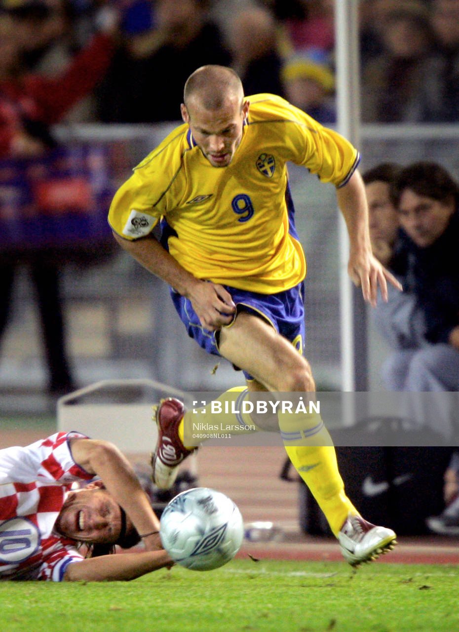 Fredrik Ljungberg, Sverige och Niko Kovac, Kroatien
