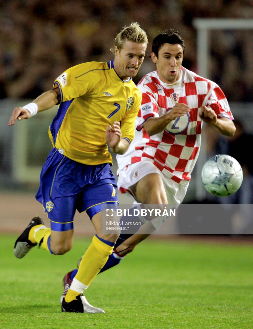 Christian Wilhelmsson, Sverige och Darijo Srna, Kroatien