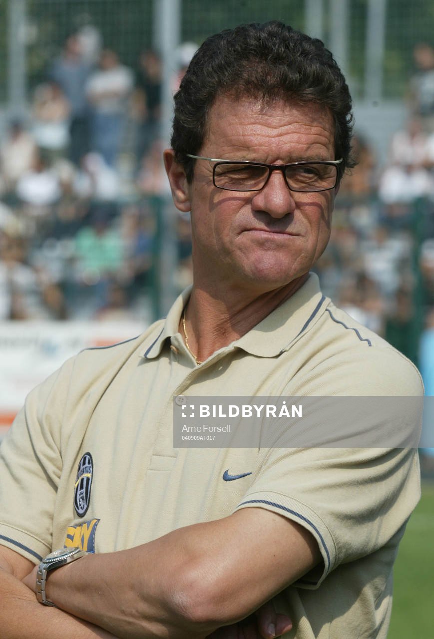 Fabio Capello,  tränare, Juventus