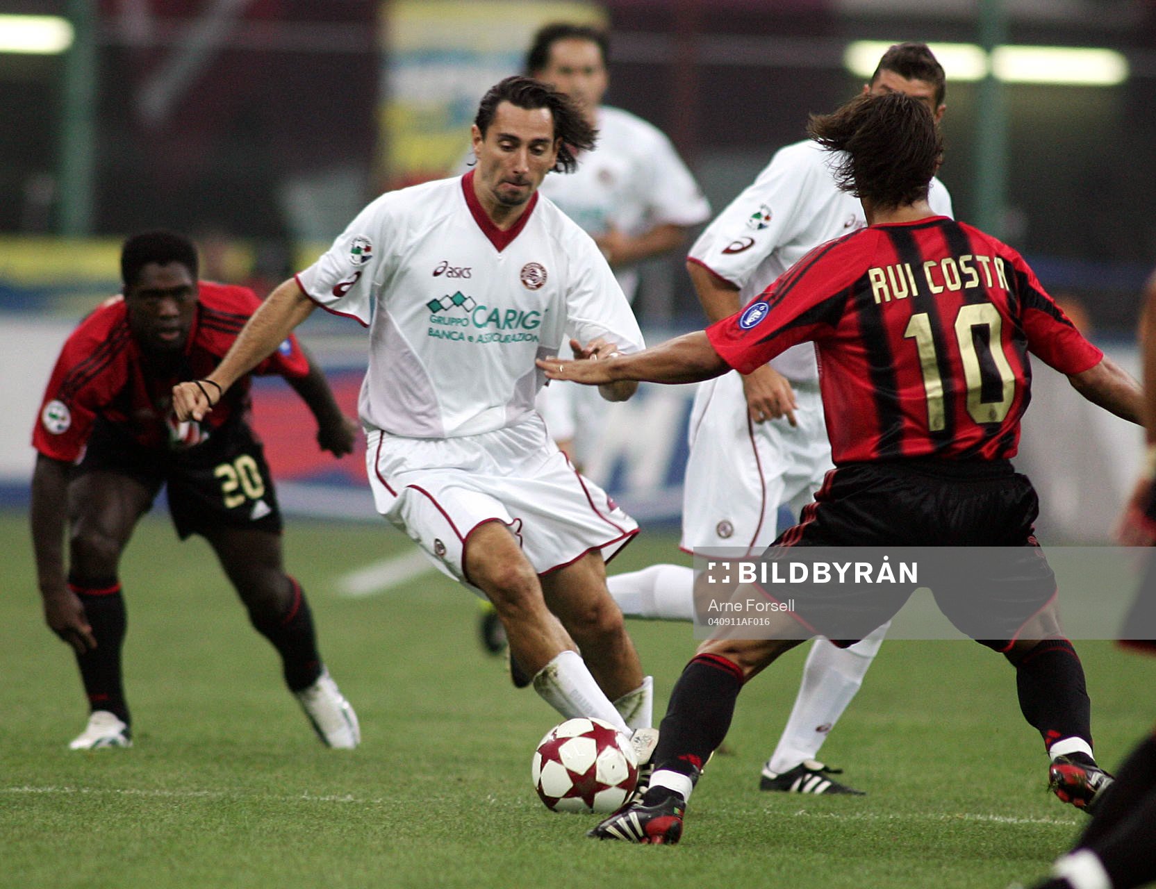 Fotboll, italiensk, Milan - Livorno