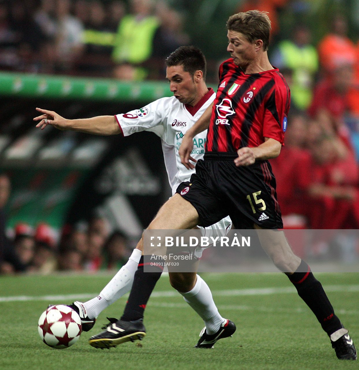 Tomasson (15), Milan
