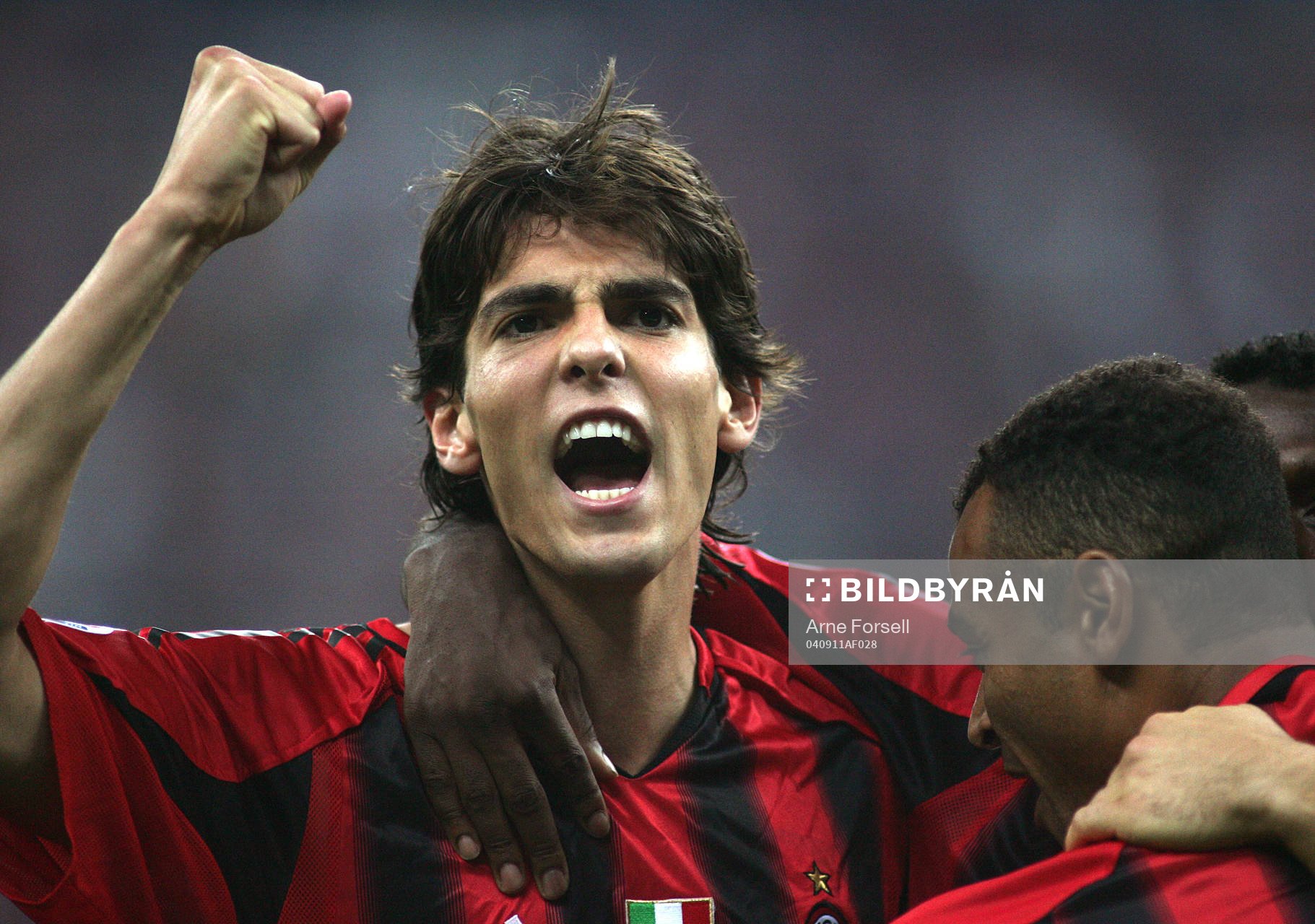 Kaka, Milan. Jubel