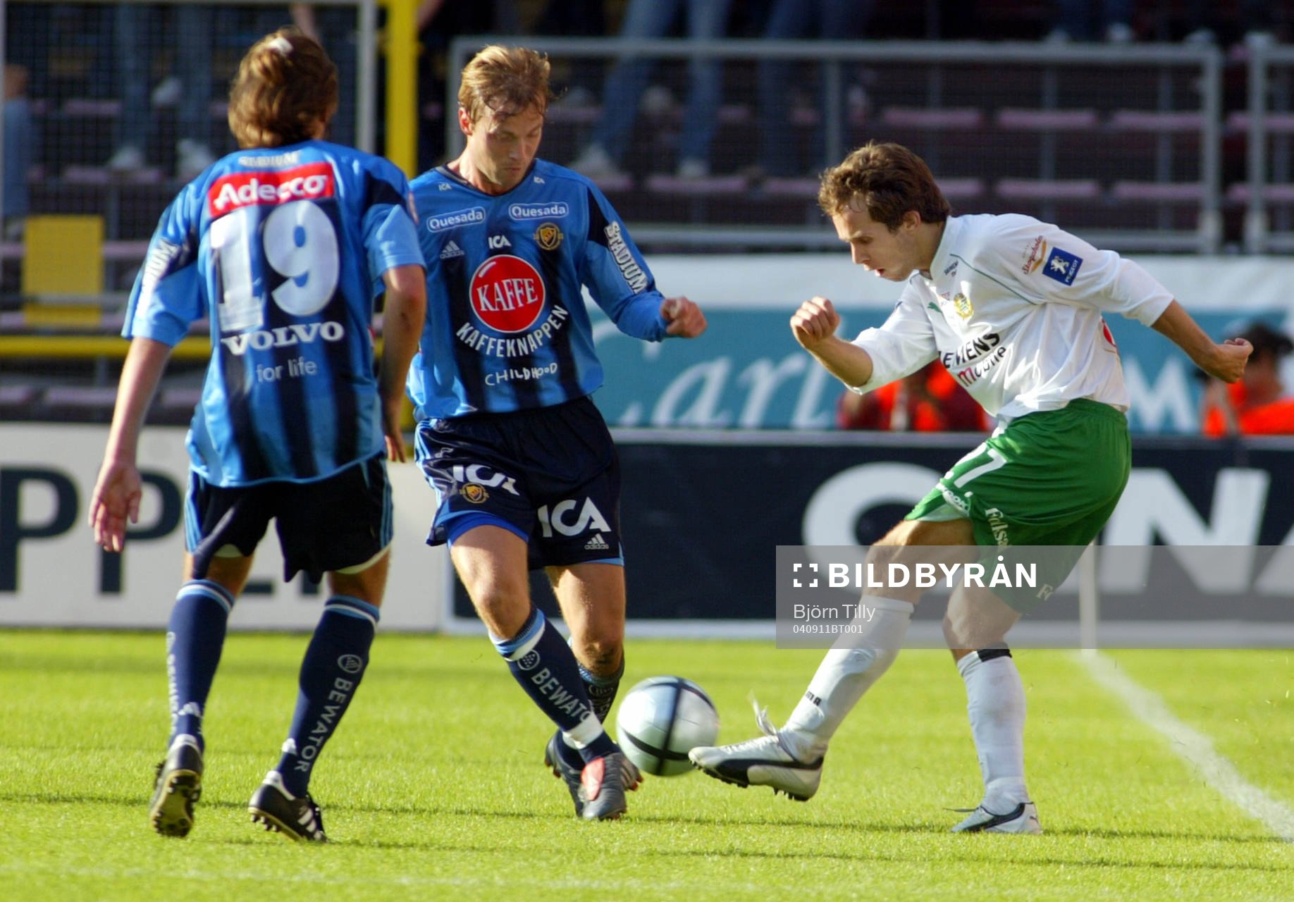 Petter Furuseth- Olsen, Hammarby och Juraj Dovicovic,