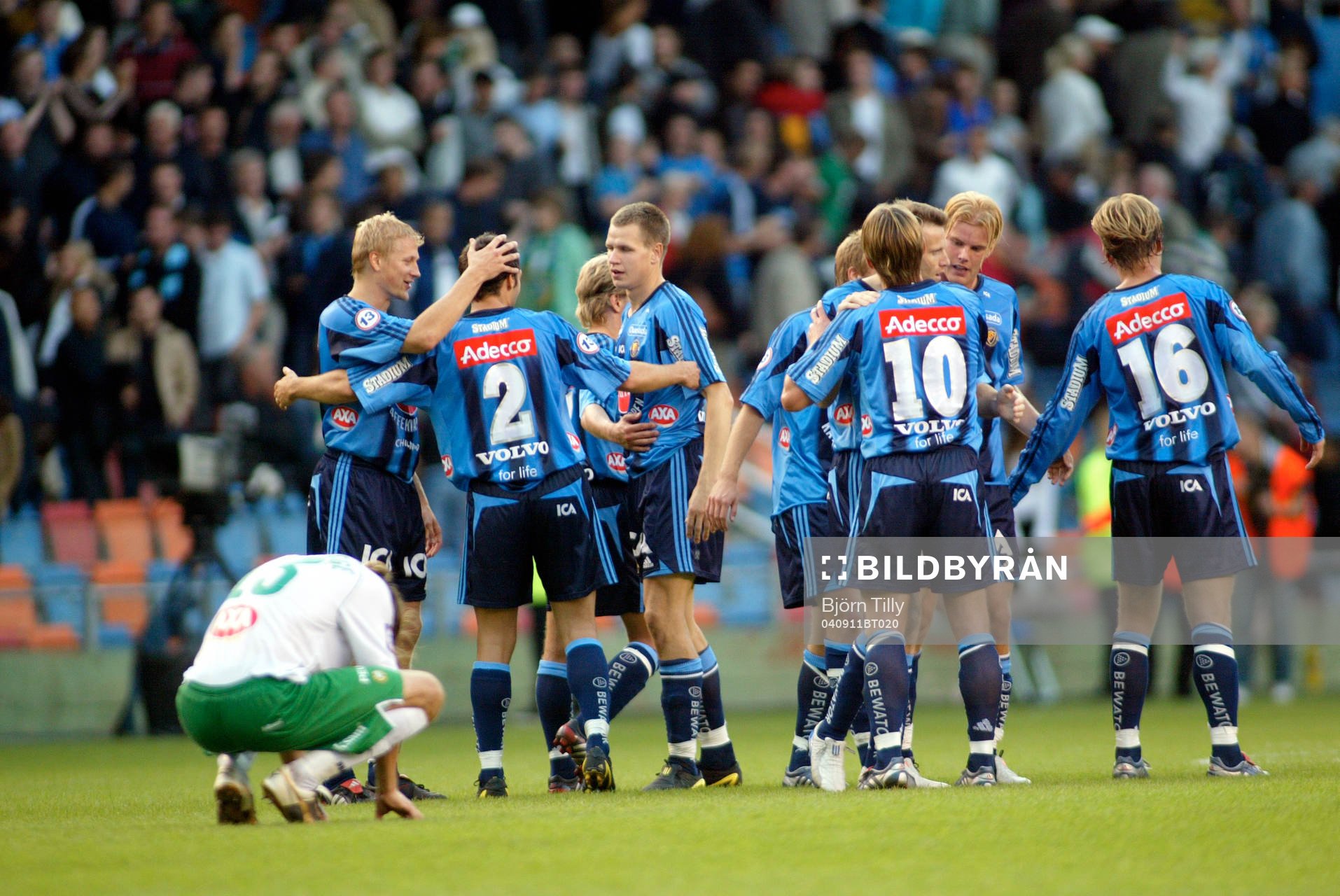 Jubel, Djurgården och depp, Hammarby