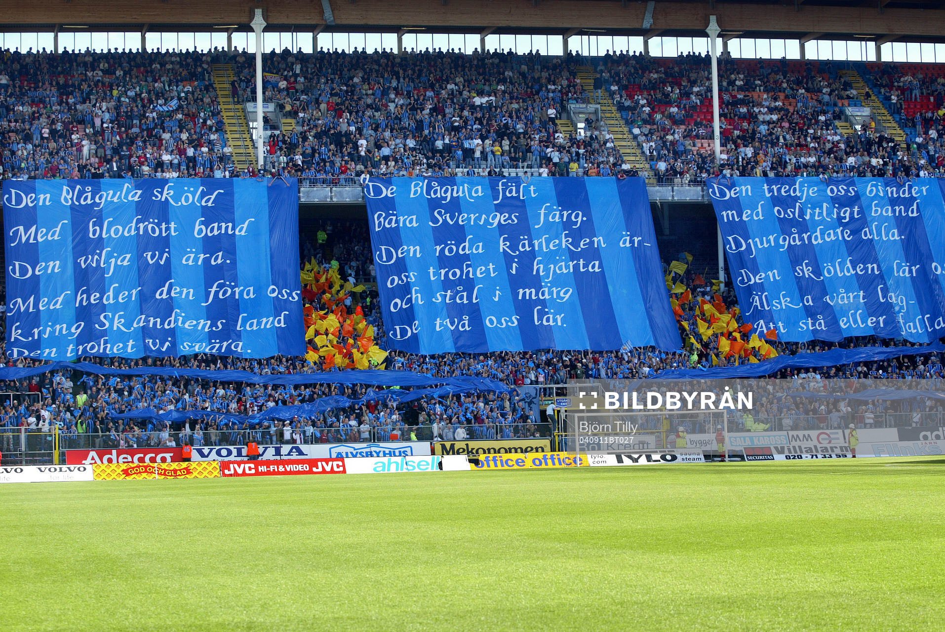 Djurgårdsklacken, fans, publik supporter, läktare