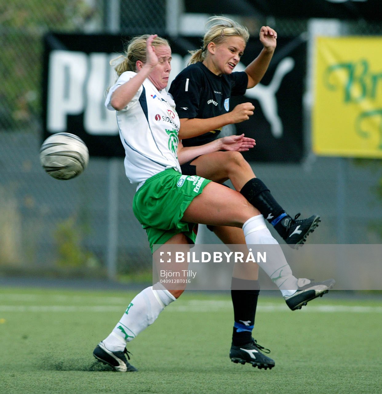 Fotboll, dam, Damallsvenskan, Hammarby - Göteborg