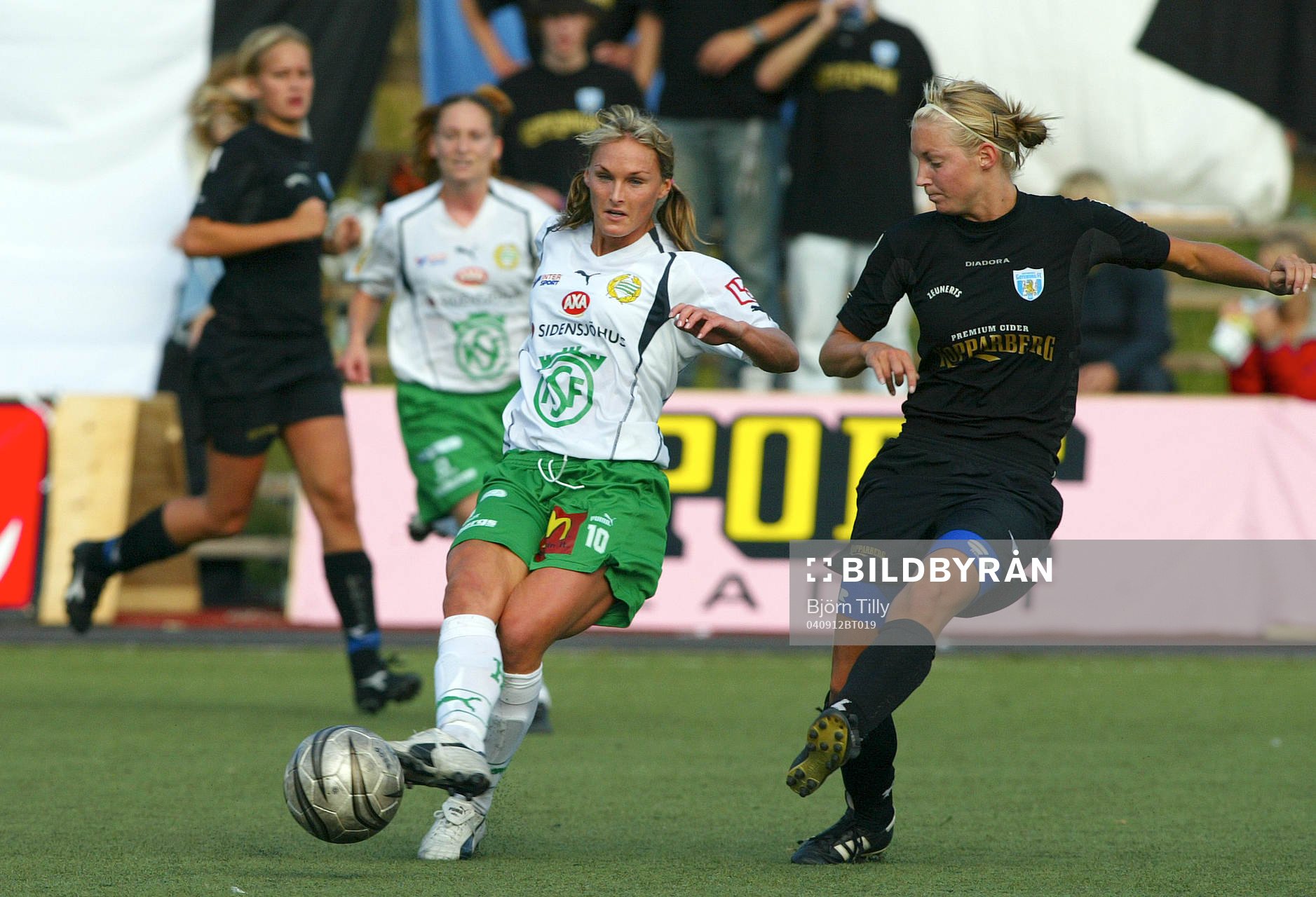 Fotboll, dam, Damallsvenskan, Hammarby - Göteborg