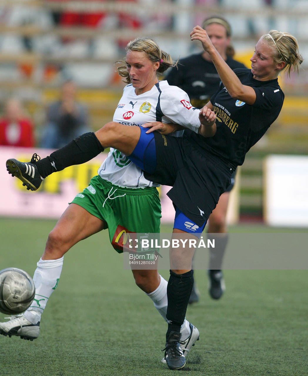 Fotboll, dam, Damallsvenskan, Hammarby - Göteborg