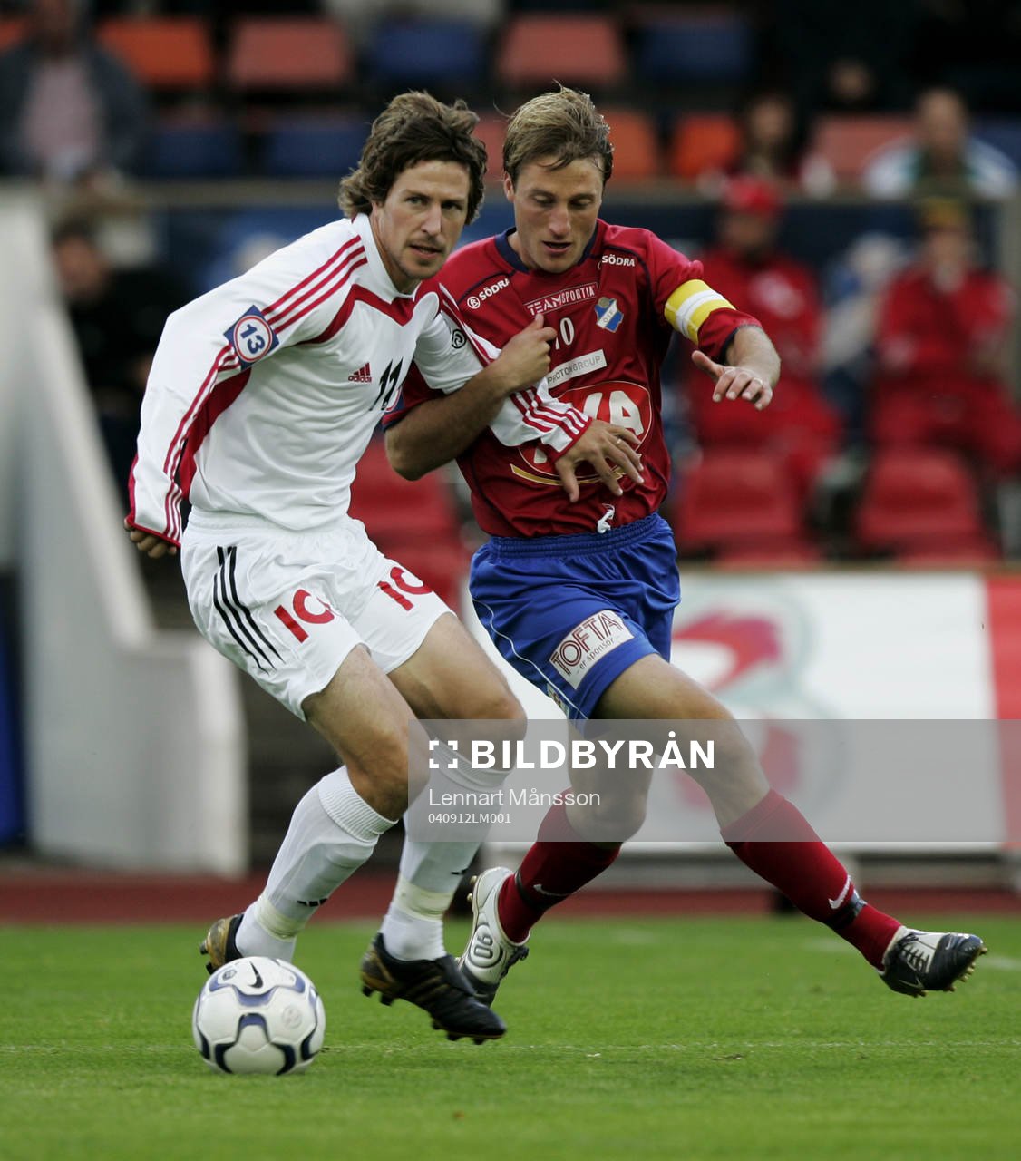 Arm i arm, Thomas Lagerlöf, BP och Fredrik Gustafson,