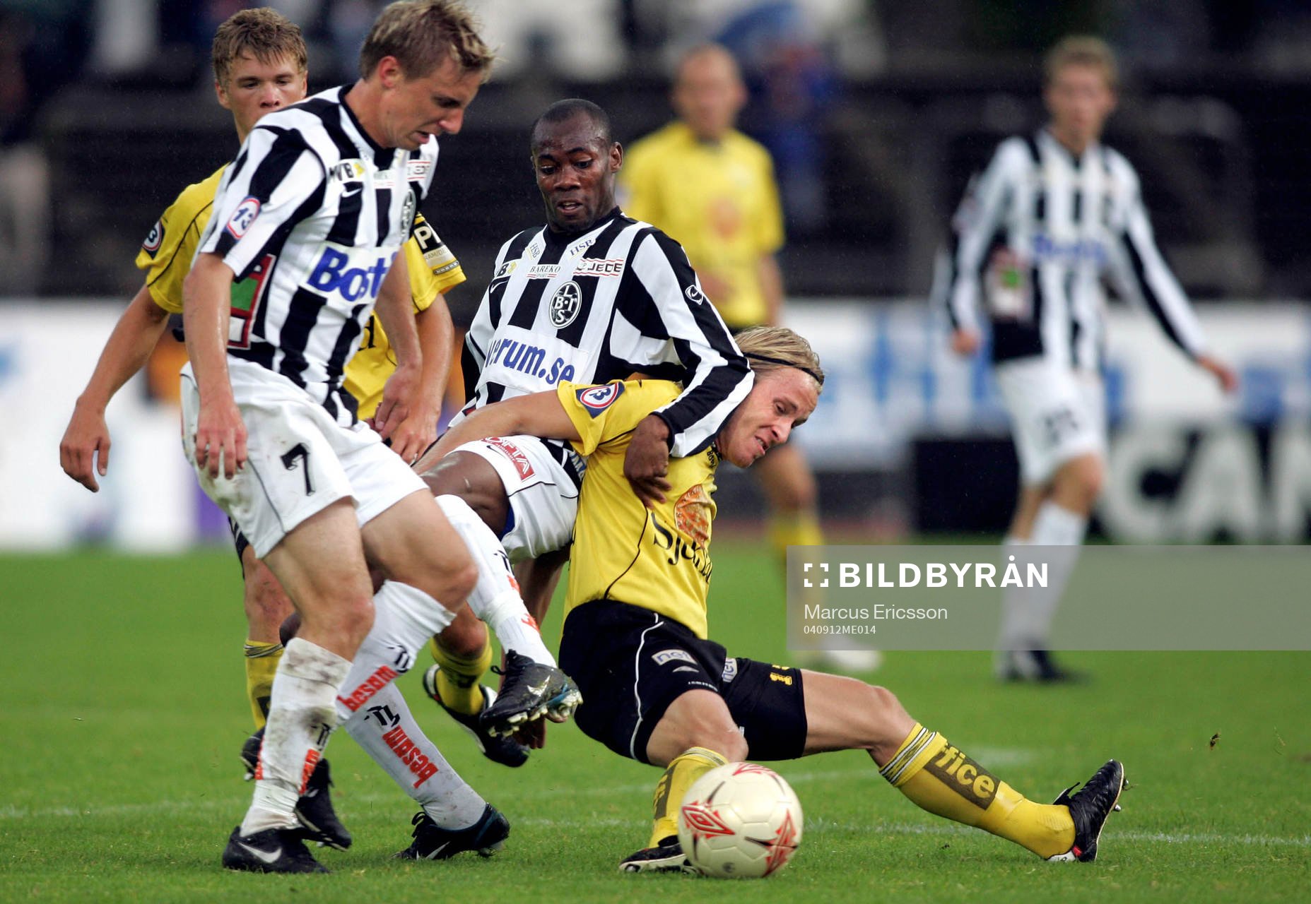 Antti Okkonen och Kevin Amuneke, Landskrona och Andreas