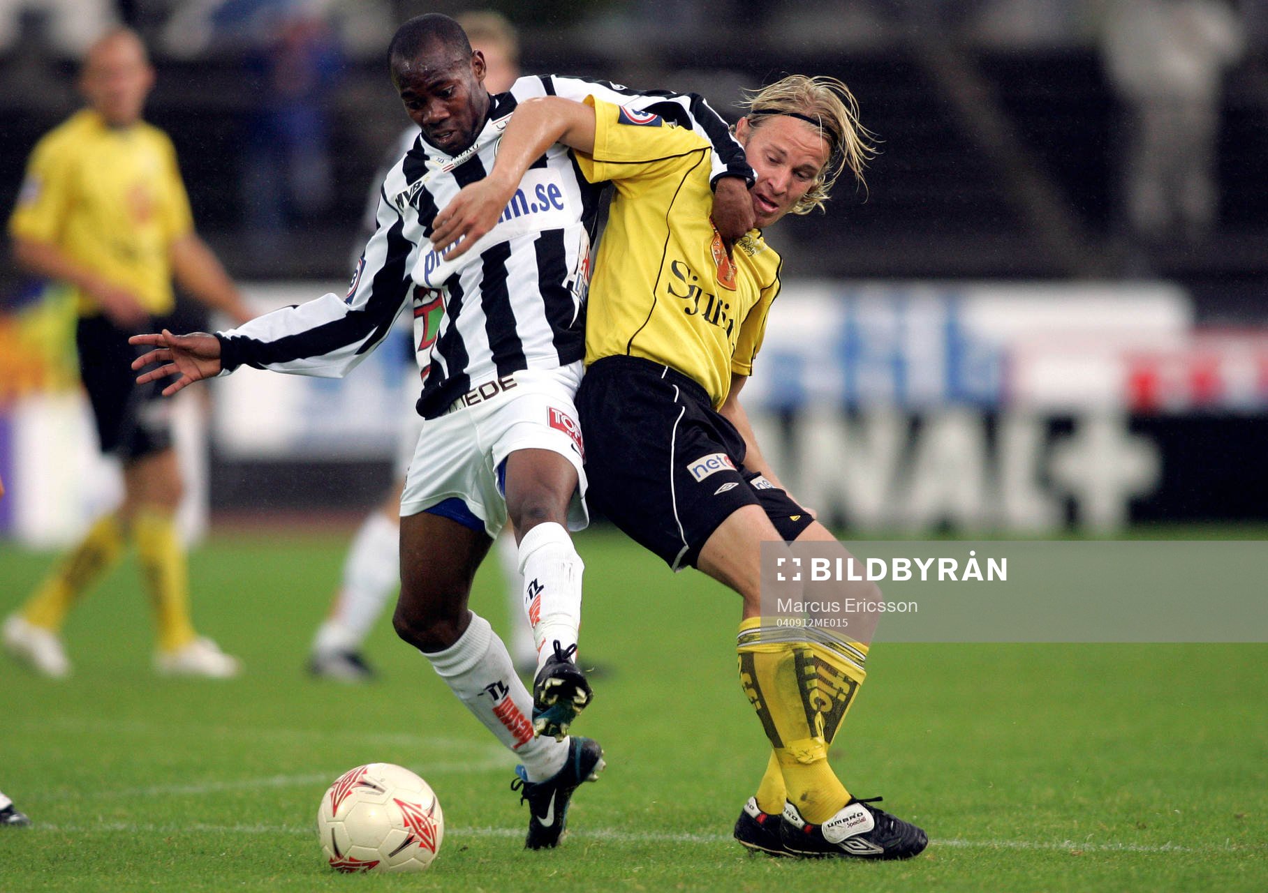 Kevin Amuneke, Landskrona och Andreas Klarström, Elfsborg
