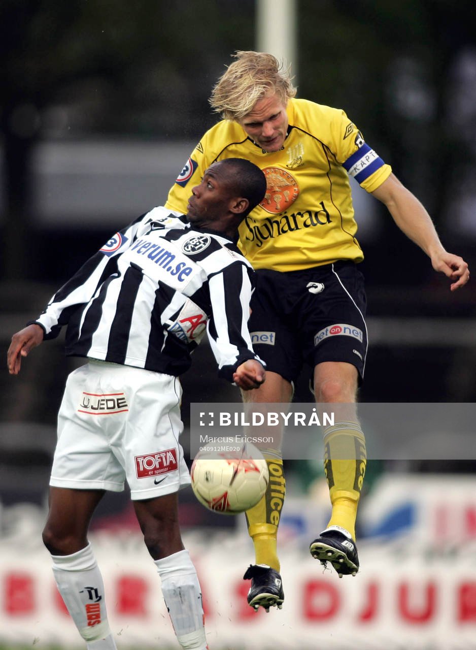 Johan Sjöberg, Elfsborg och Kevin Amuneke, Landskrona