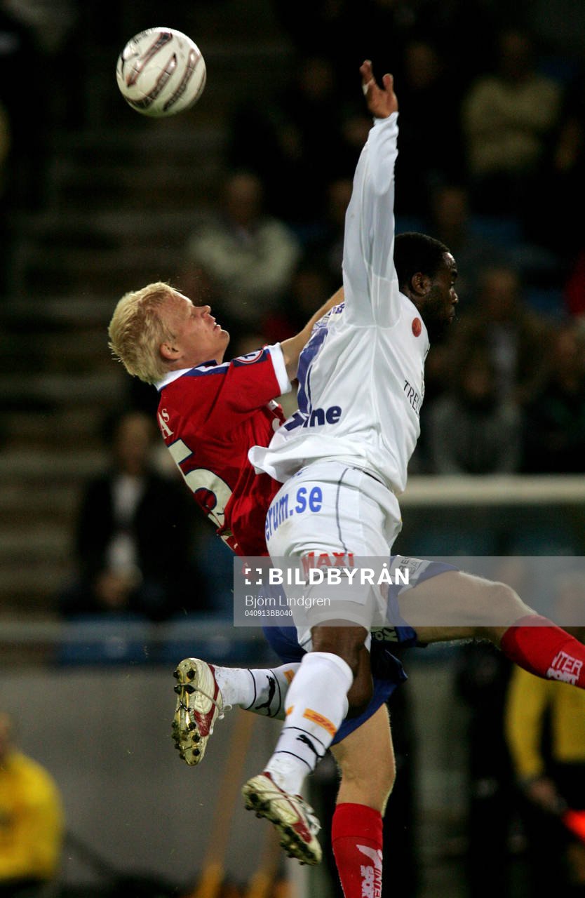 David Ljung, Helsingborg och Stephen Ademolu, Trelleborg