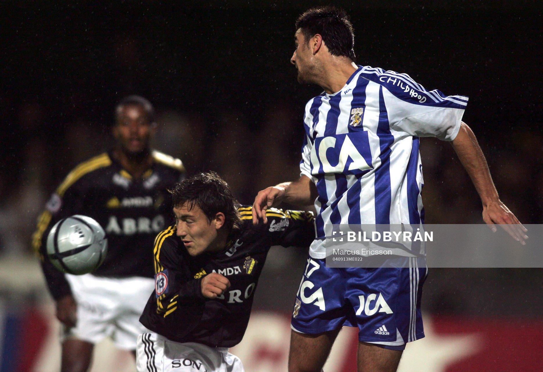 Stefan Ishizaki, AIK och George Mourad, IFK Göteborg