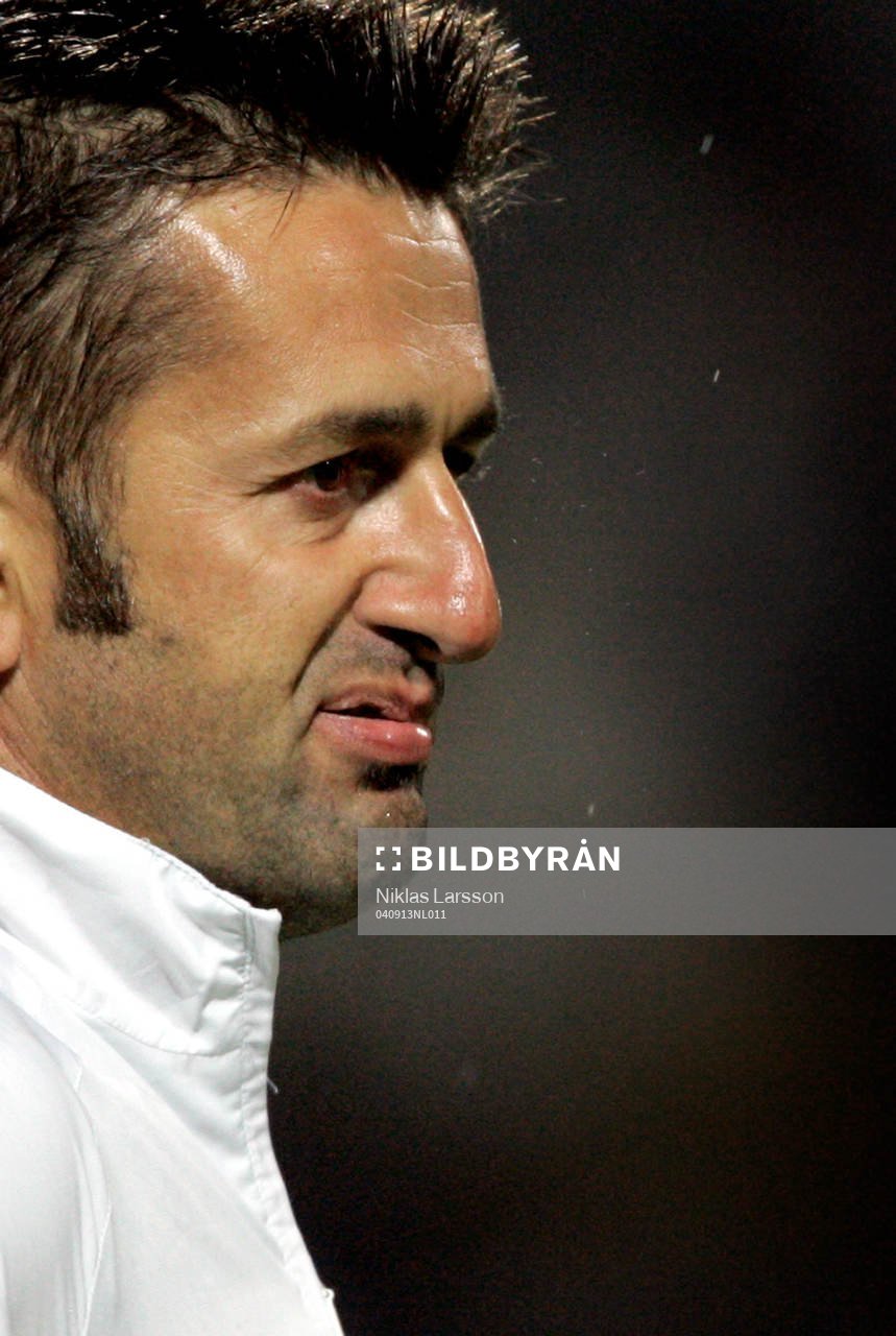 Den vikarierande tränaren i AIK Nebosja Nevakovic deppar