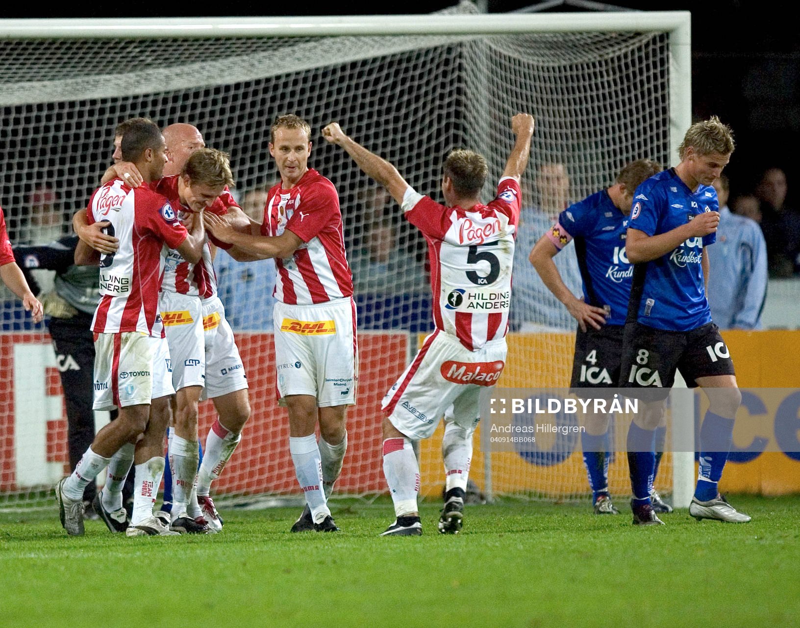  Debutanten Peter Abelsson, Malmö (Jubel)